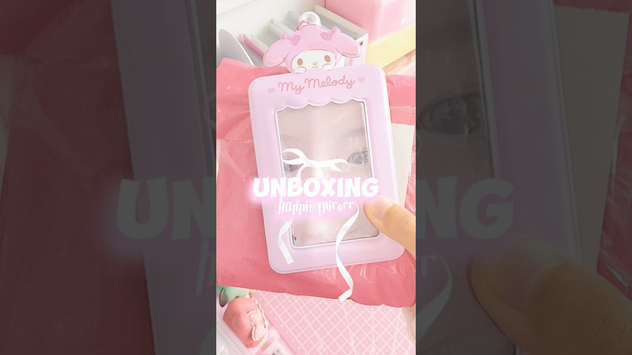 unboxing hanni mirorr 