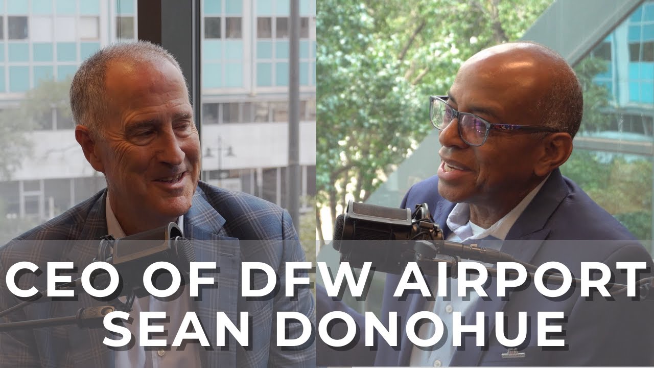CEO Of DFW Airport Sean Donohue [JBJ Podcast S1 Ep22 ]  #foryou #business #dallas #foryoupage