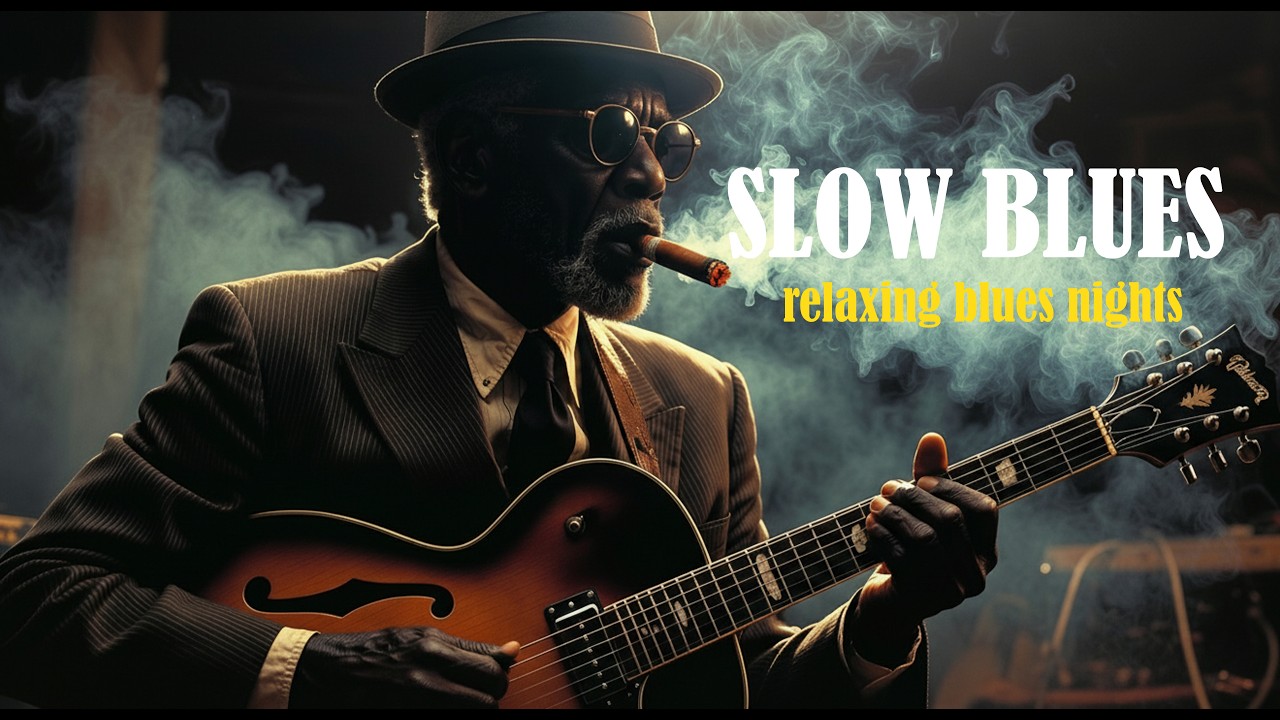 Relaxing Blues Night ~ Slow Whiskey Music for Thoughtful Evenings & Relaxing Lounge Vibes