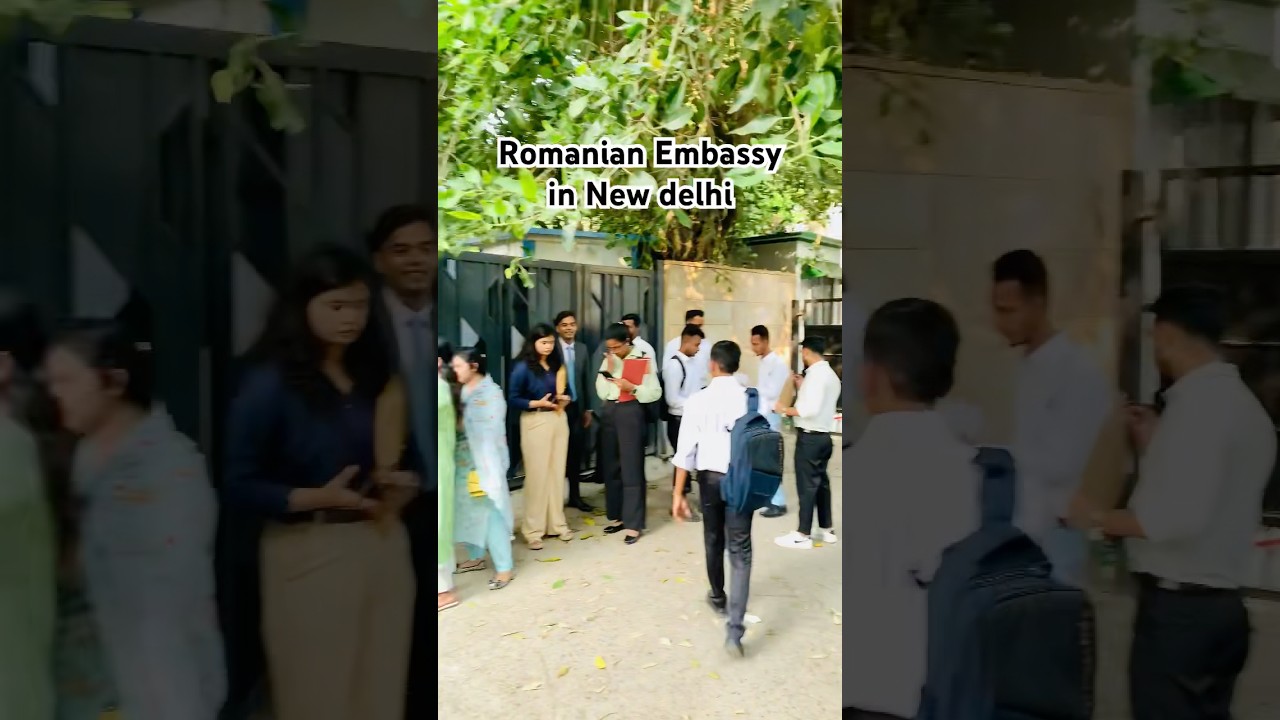 Romanian embassy in new delhi 🇷🇴| 1 October (🇮🇳)