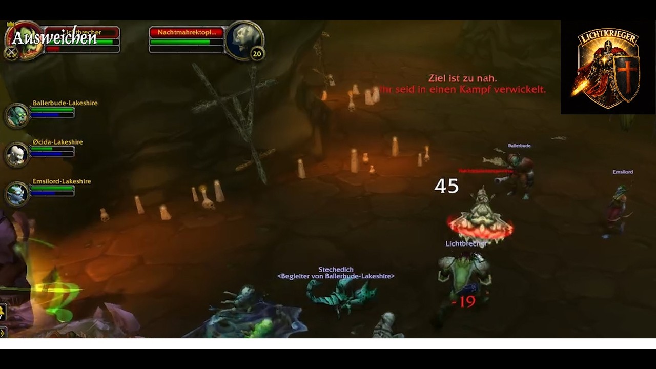 WOW classic normal Krieger Level21
