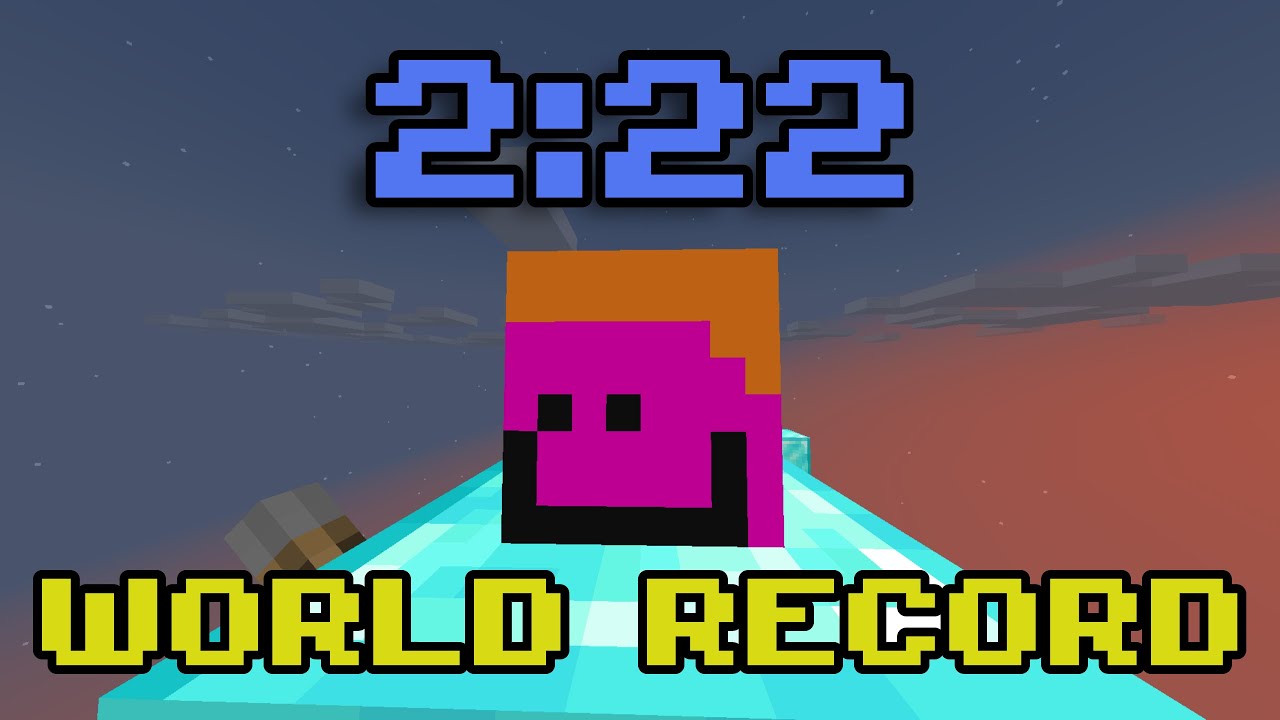 Camman18's Parkour Map in 2:22 (World Record)
