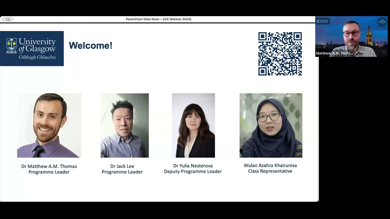 MSc International and Comparative Education Webinar 2024