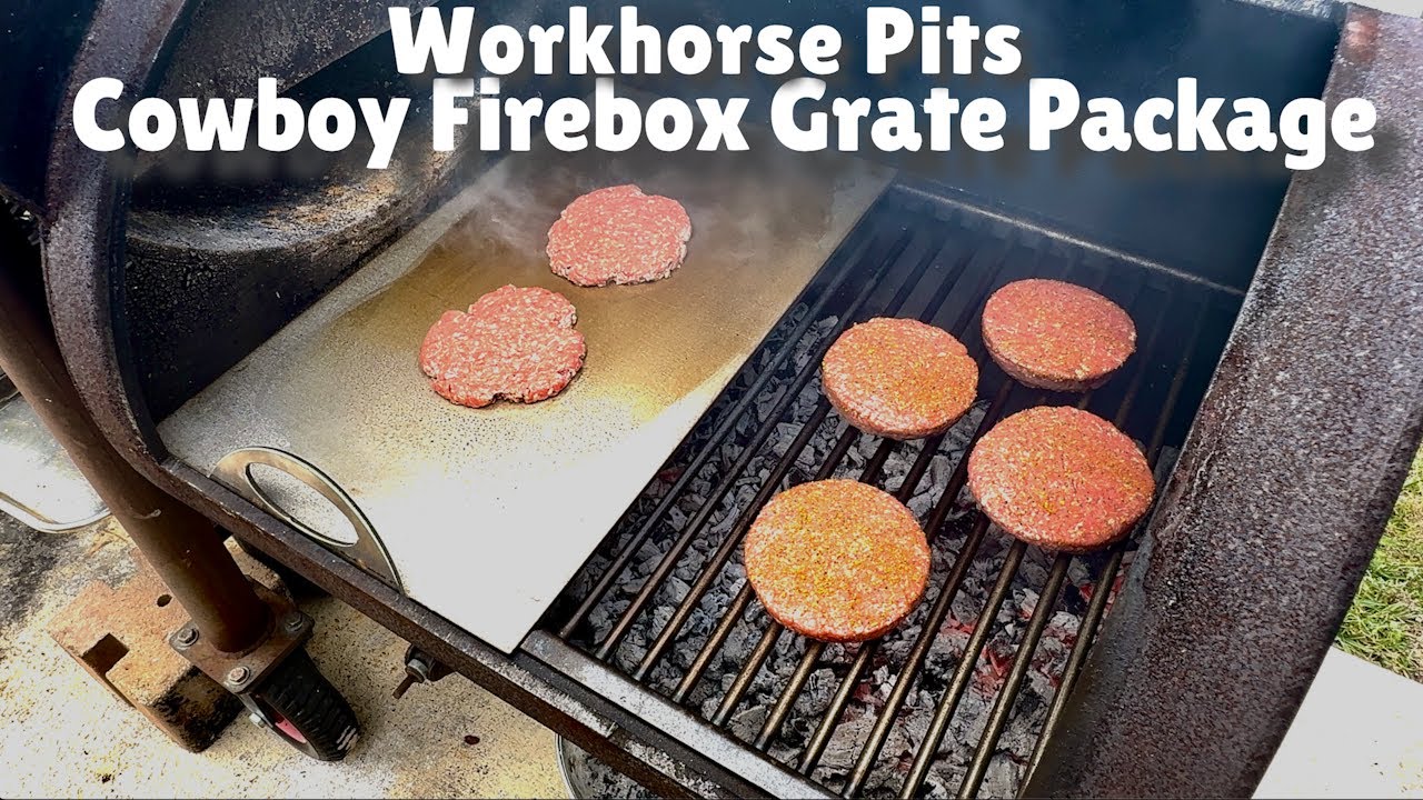 Unboxing & First Cook on the Workhorse Pits Cowboy Firebox Bar Grates & Stainless Steel Plancha! 🔥🔥