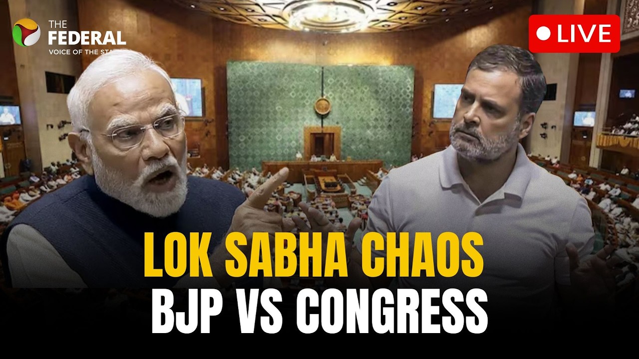 LIVE| Will Lok Sabha face disruptions again? | BJP vs Congress over Rahul remarks