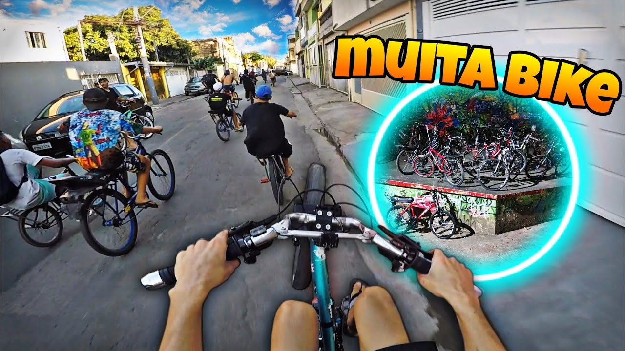 PARANDO TUDO NO ENCONTRO DE BIKE