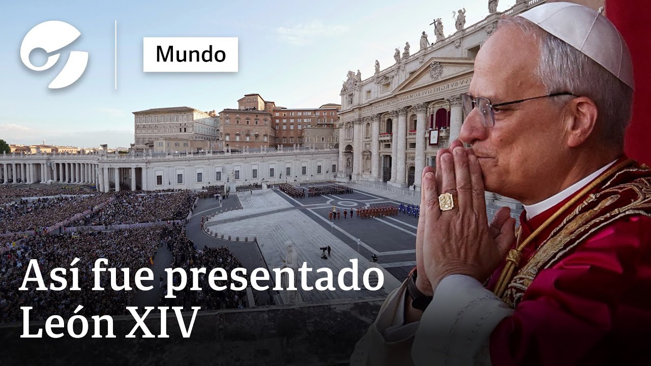 LEÓN XIV: Así presentaron a ROBERT PREVOST como NUEVO PAPA | Sus primeras palabras