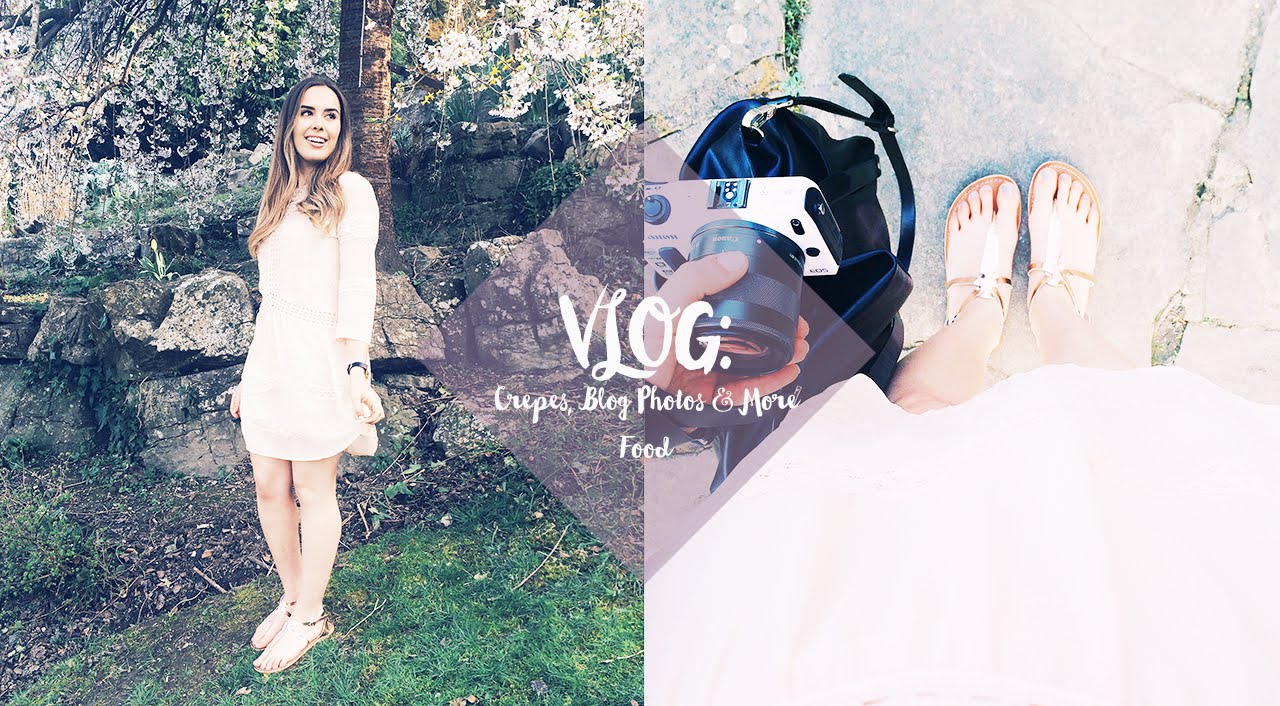 VLOG: Crepes, Blog Photo Taking & More Food | Hello October