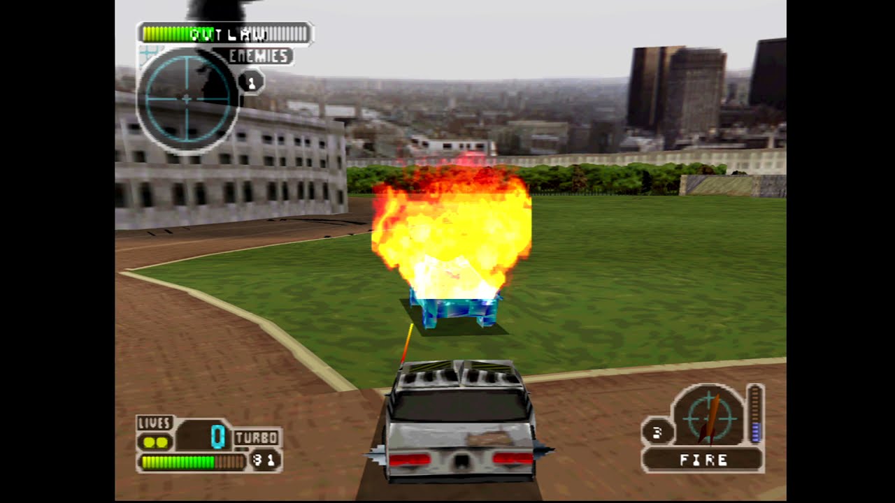 Twisted Metal 3 - PSX - Roadkill - Full Playthrough Movie