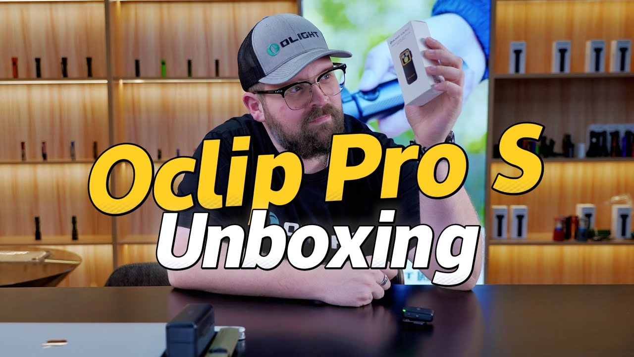 Olight Oclip Pro S Unboxing: 5 Modes, Super Bright, Fast Charging &mdash; One Light for All Uses!
