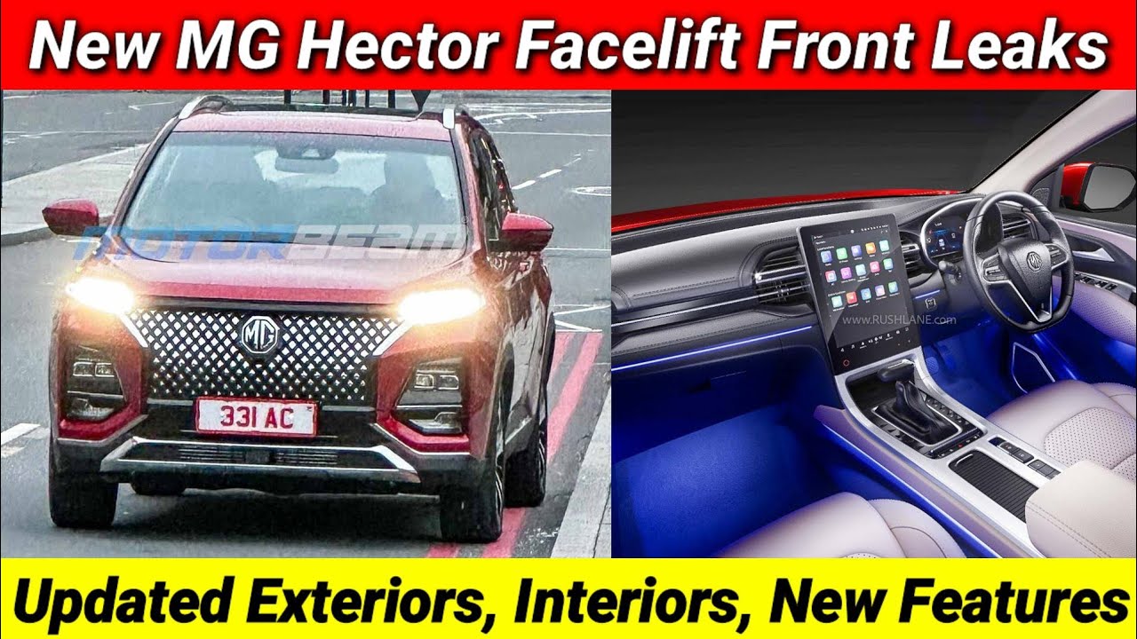 Mg Hector Facelift 2022 | Mg Hector Facelift 2023 | Mg Hector 2022 | Mg Hector | Mg Hector Facelift