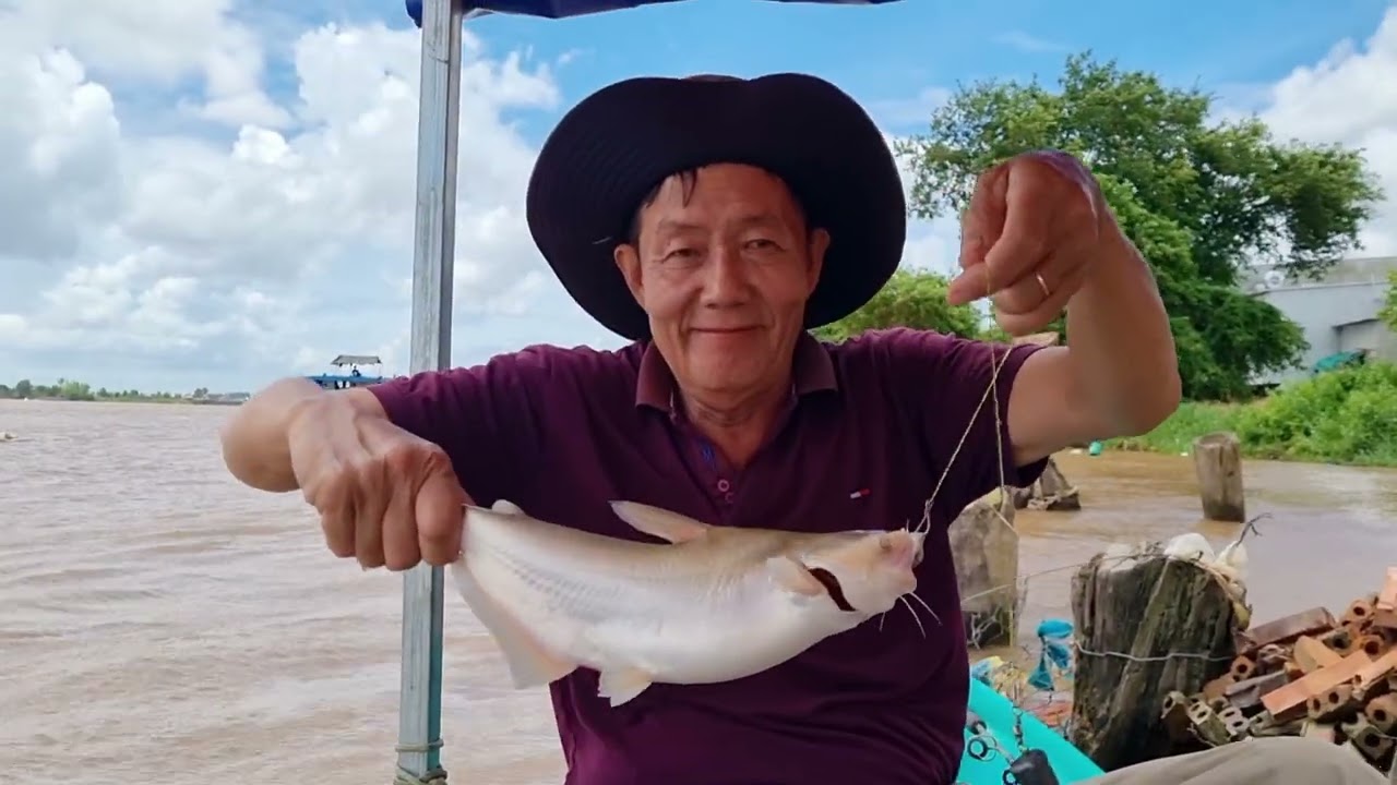 NGÀY ĐẦU XUỐNG CẦN SÔNG VÀM NAO CÂU DÍNH CÁ KHỦNG | TẬP 1
