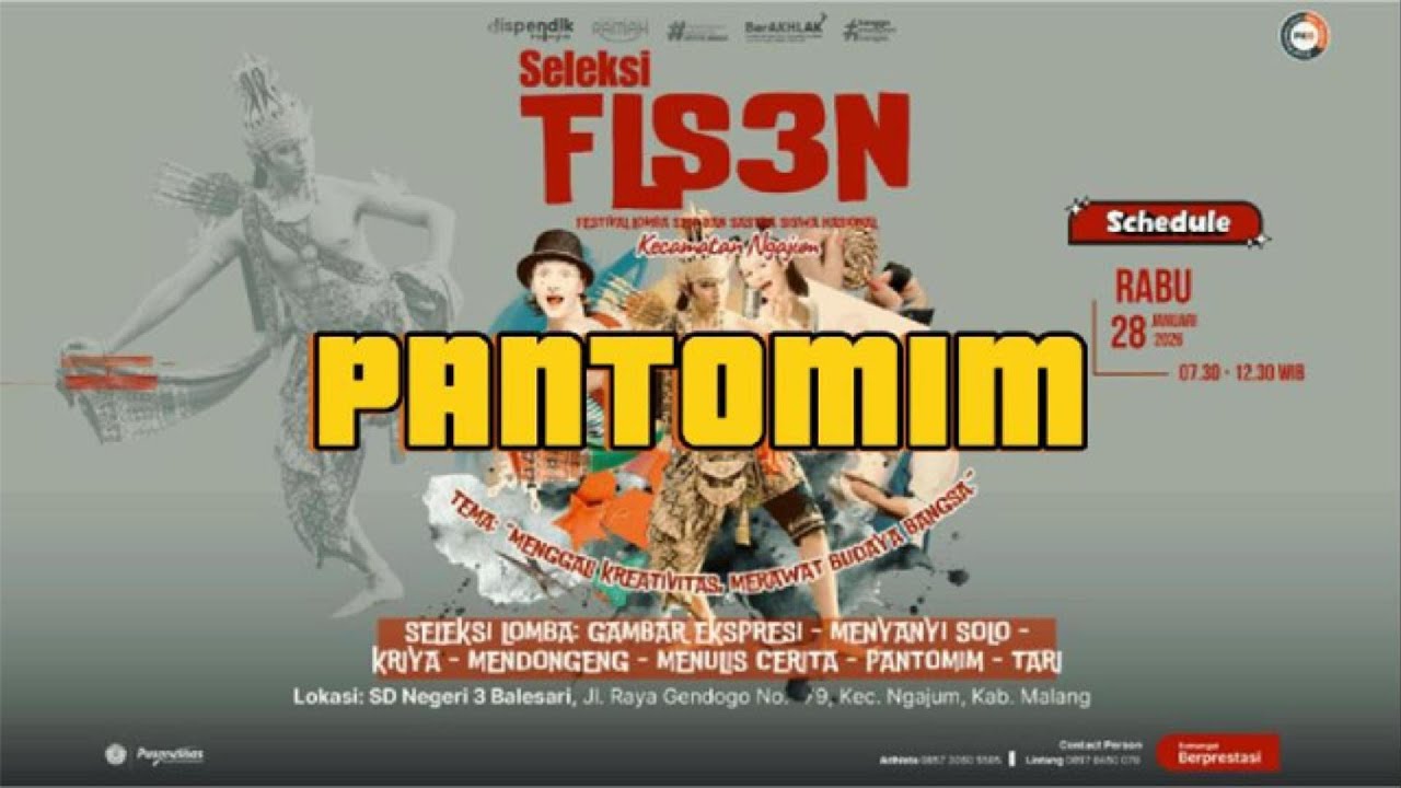 Pantomim FLS3N 2026 | Peserta 28