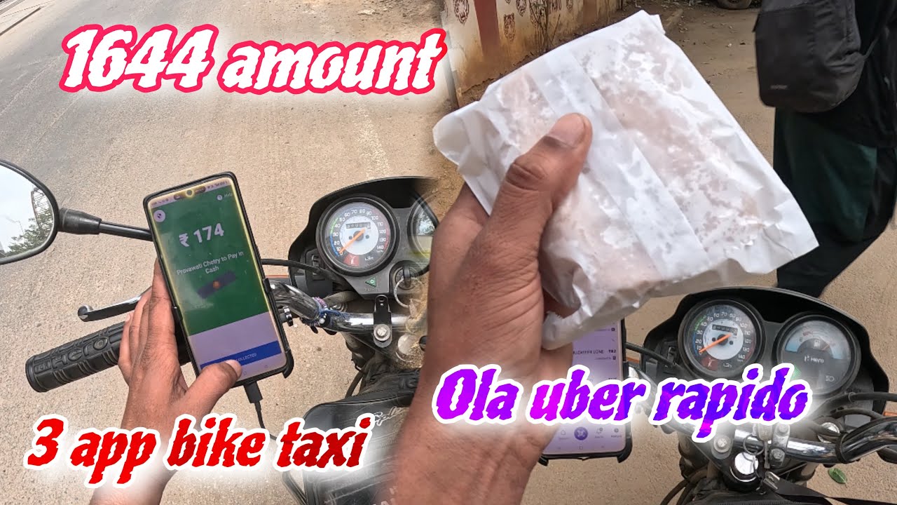 Ola RAPIDO uber bike taxi 🏍️ #RAPIDO #ola #uber #SWIGGY #ZOMATO #DALIYVLOG #VLOG
