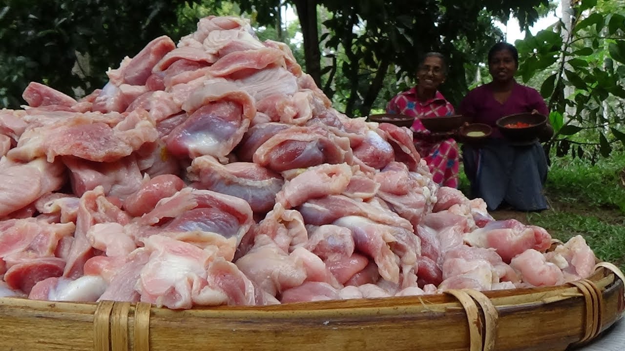 Chicken Gizzard Recipe by Grandma and Daughter ❤ Village Food by Village Life channel