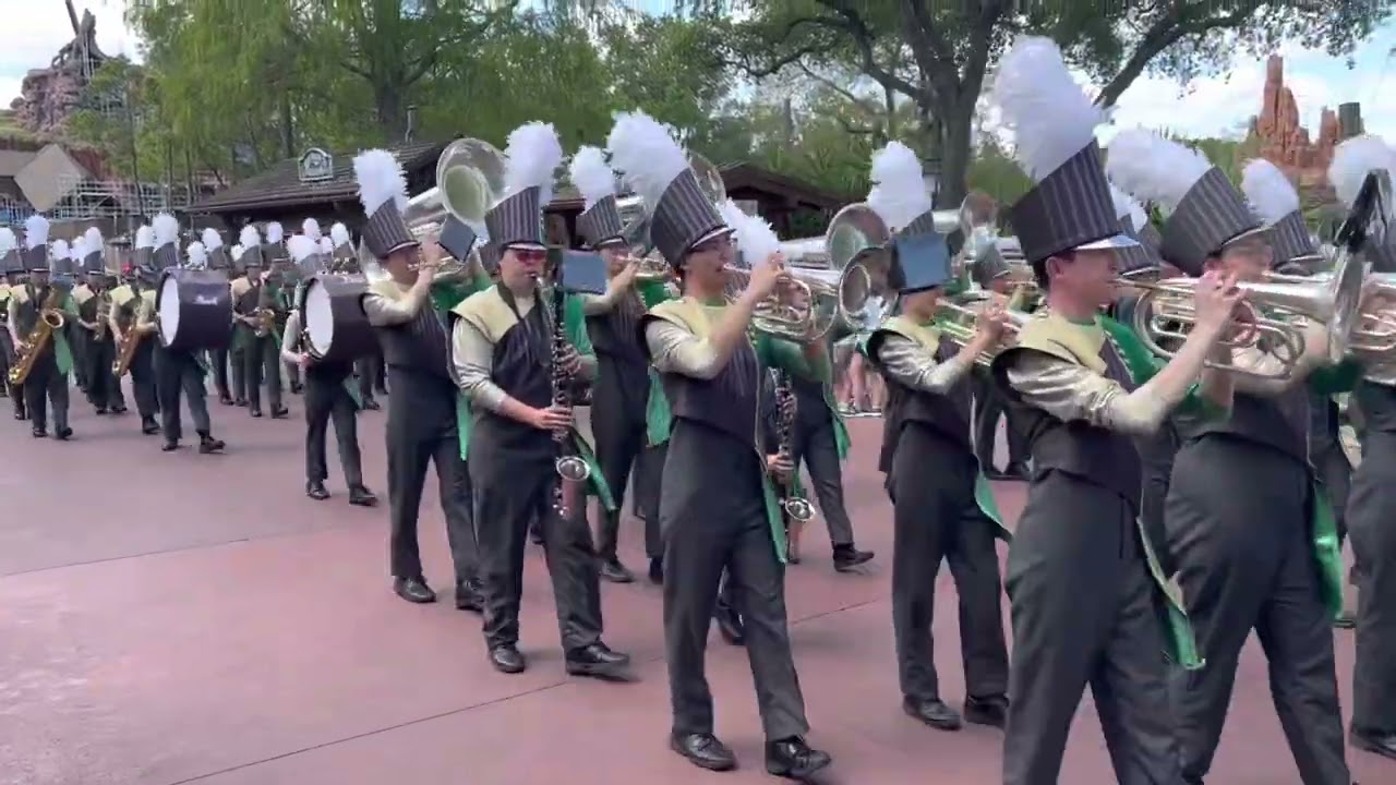 Buford High School Band of Wolves at Disney World 2023