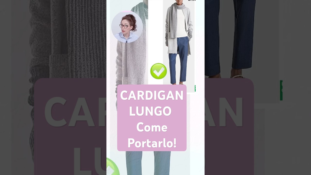 CARDIGAN LUNGO come portarlo bene per essere chic | Patoo 74| abbigliamento donna