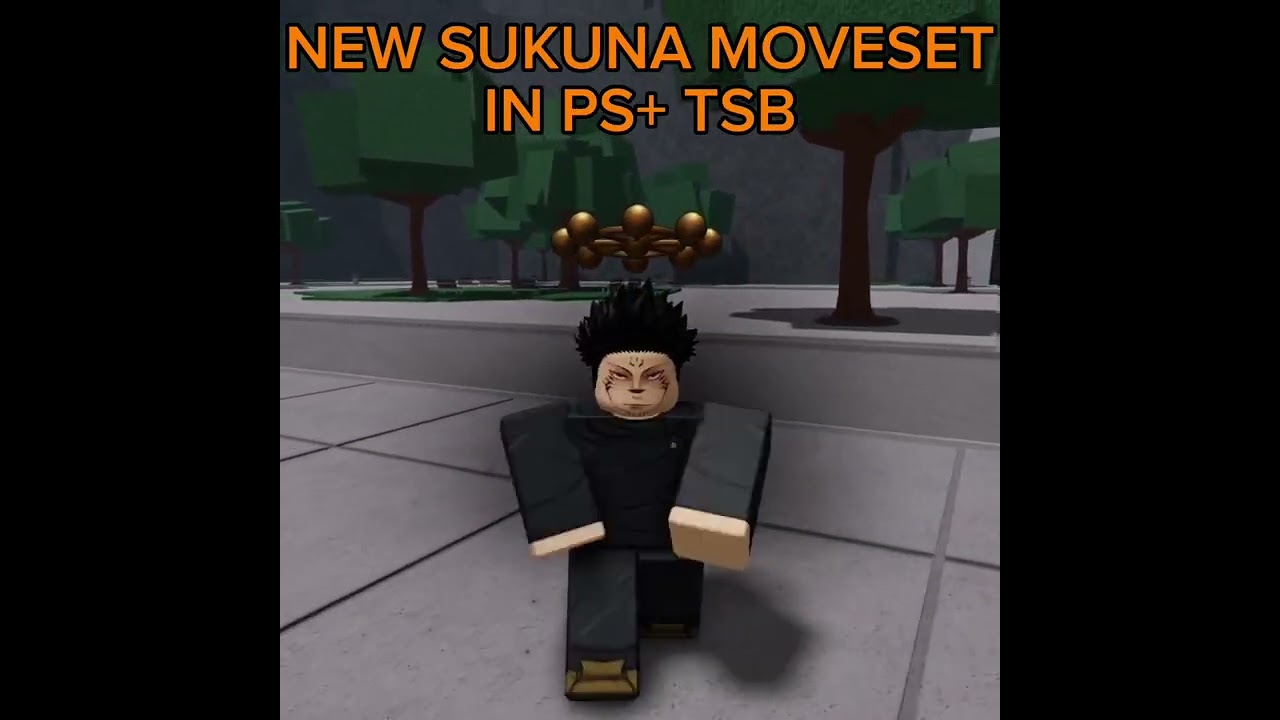 New Sukuna Moveset in TSB! #thestrongestbattlegrounds  #roblox