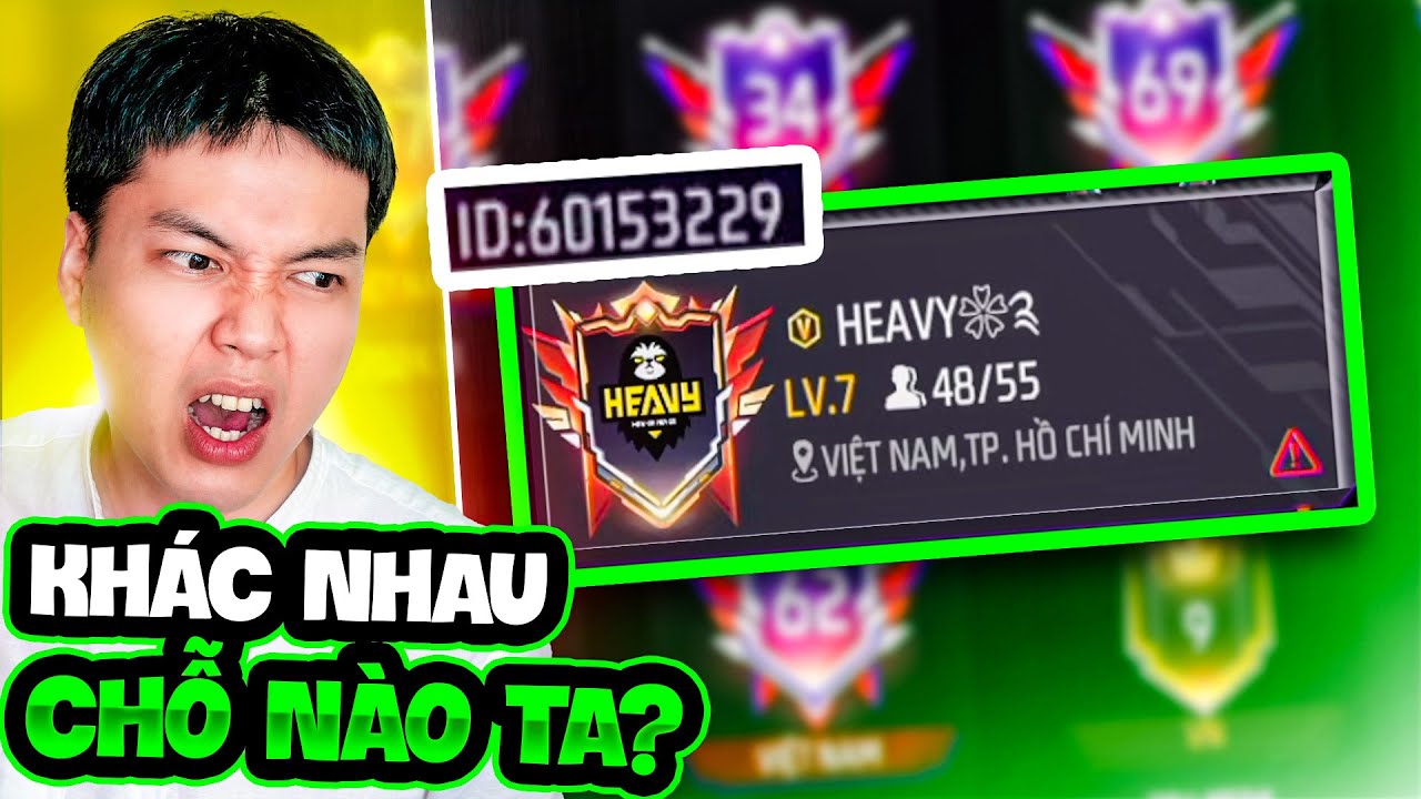 As Mobile - Cách Phân Biệt Quân Đoàn HEAVY Real Và Fake | FREE FIRE