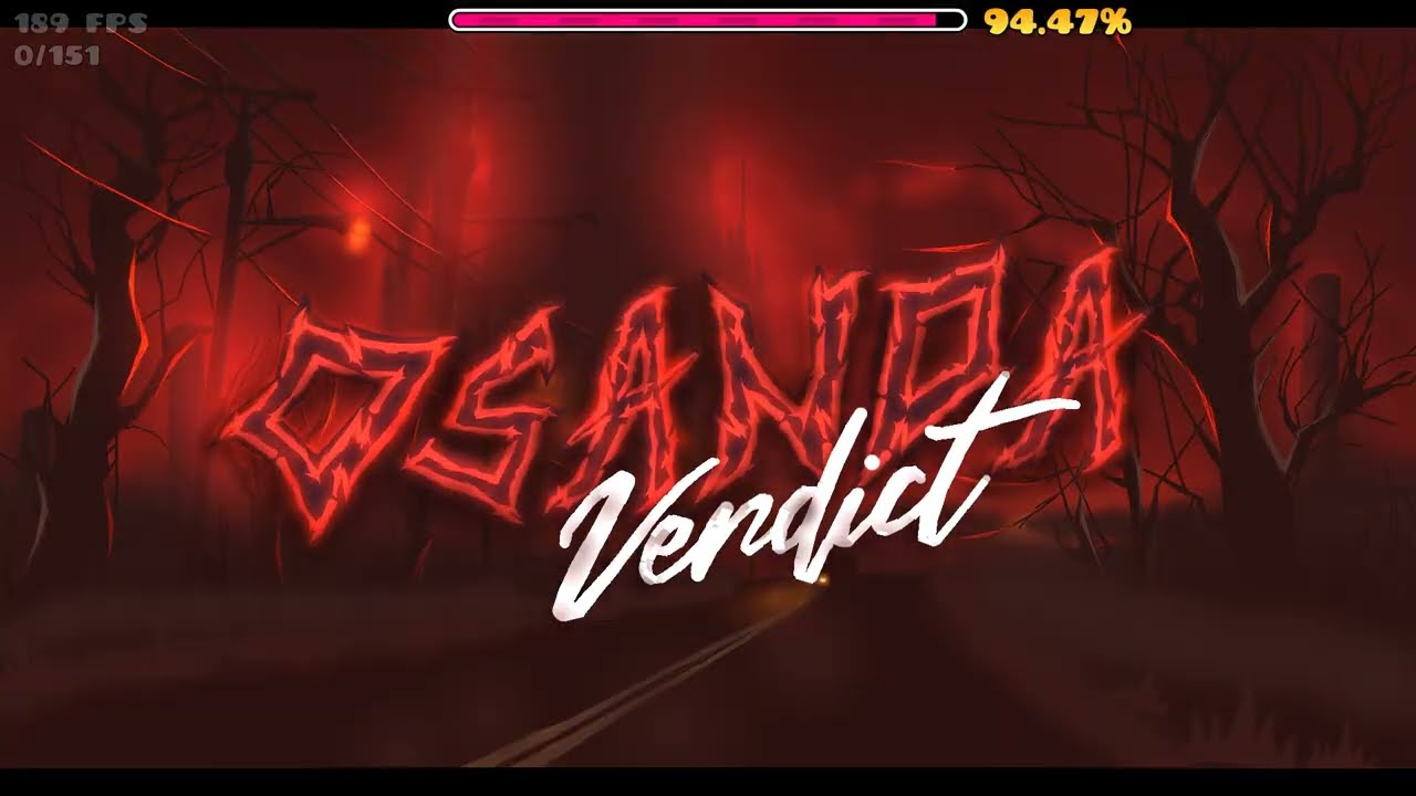 Osanda Verdict by v1tchrose (hard demon) - Geometry Dash