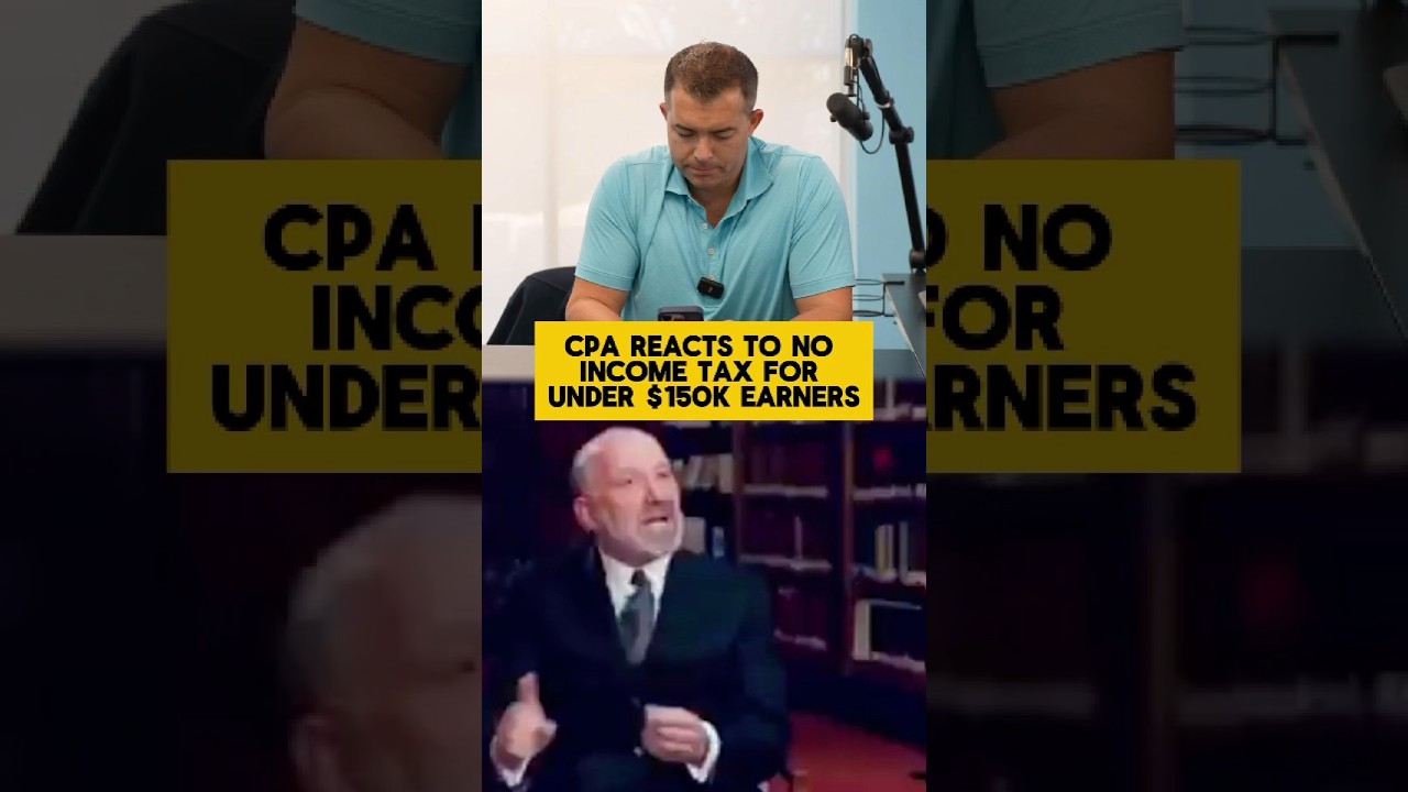 CPA reacts to no income for under $150k earners