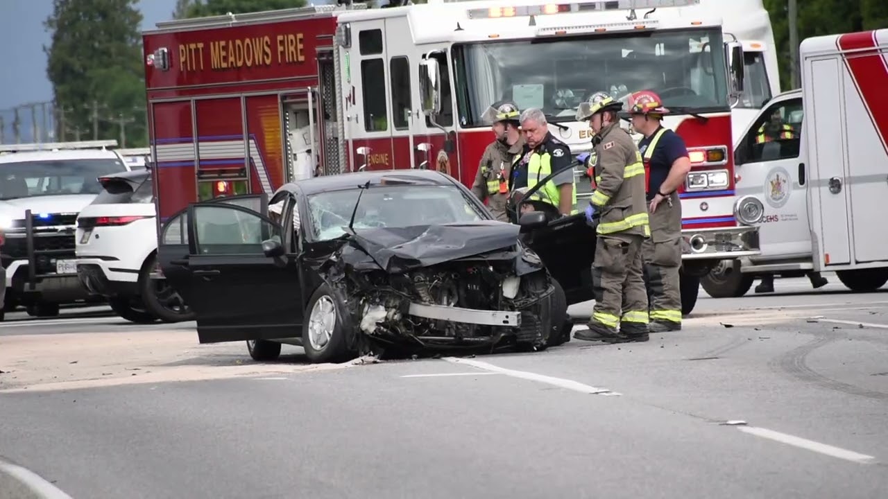 Pitt Meadows MVA with multiple victims Lougheed Hwy