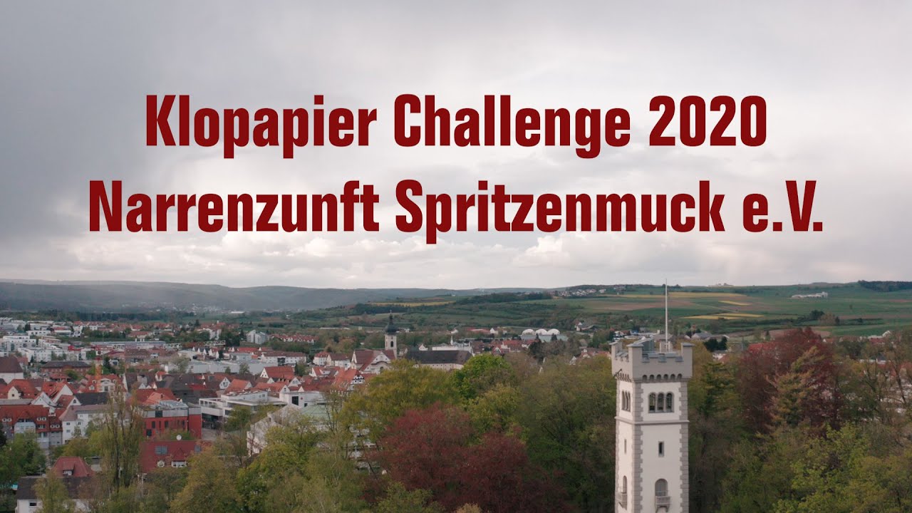 Klopapier Challenge 2020 - NZ Spritzenmuck