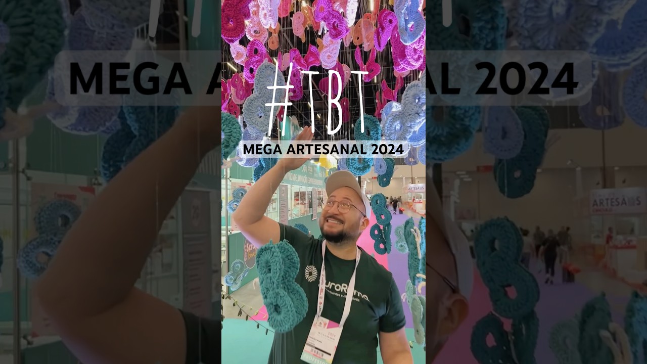 Um #TBT especial da MEGA ARTESANAL de 2024 🧶✨Para aquecer o cora&ccedil;&atilde;o &hearts;️