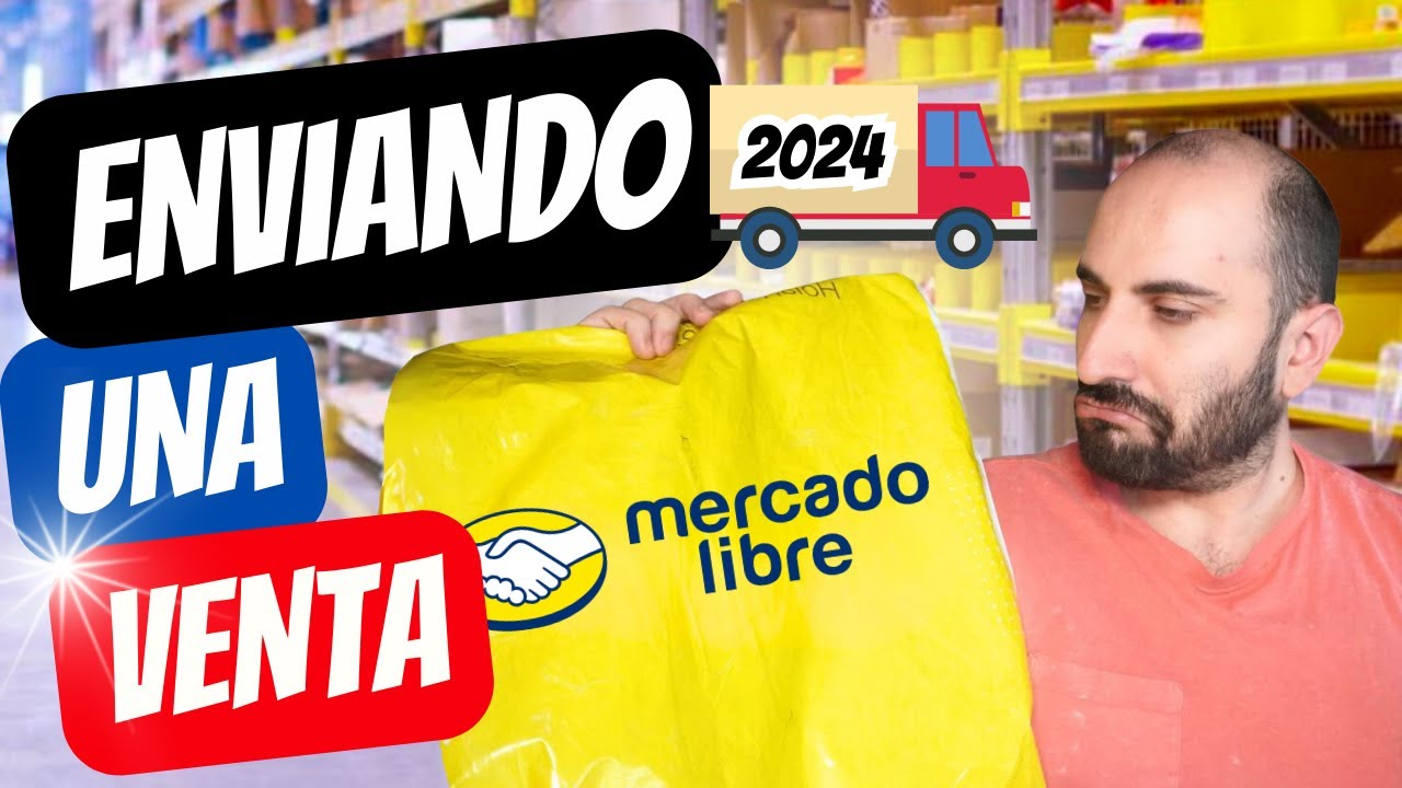 &iquest;C&oacute;mo enviar una venta a una agencia de MercadoLibre? FACIL Y RAPIDO PASO A PASO 2024