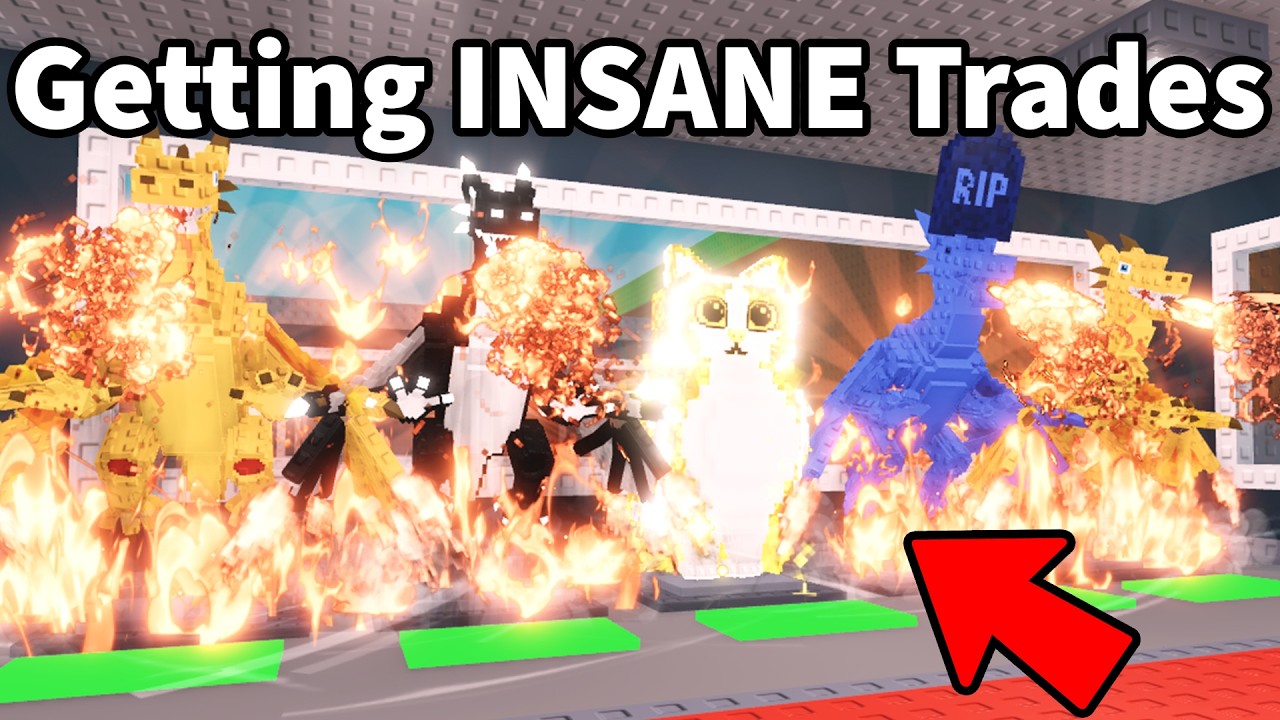 Getting the CRAZIEST TRADES EVER in Steal a Brainrot!