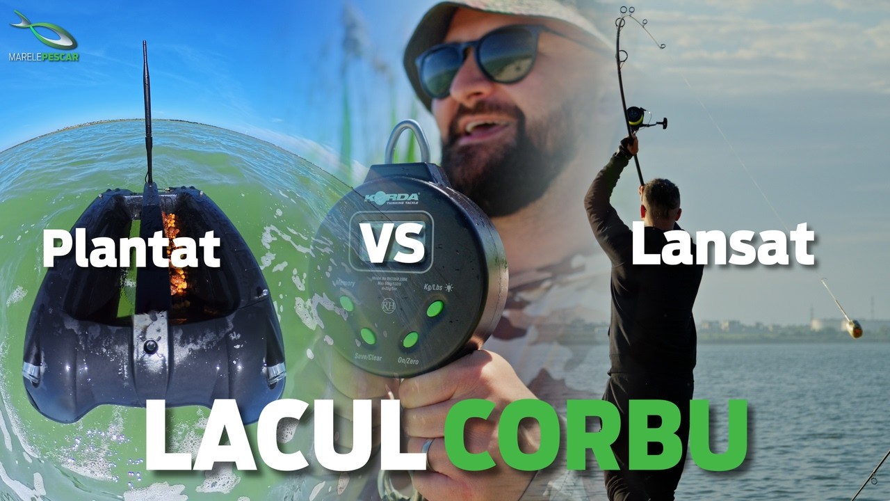 Pescuit la Crap pe LACUL CORBU | Pungi PVA VS Plantat cu Navomodelul | Ionel Iancu | MarelePescar