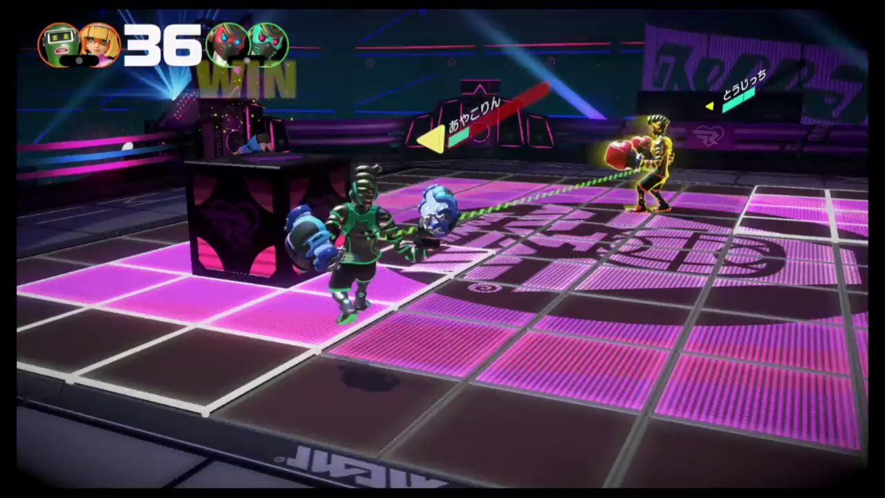 【Switch】ARMS / Rank14（マイク無し）　～パーティジャック！DNAマン派の戦い～