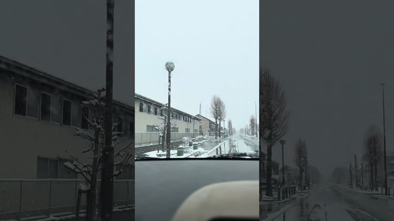 Nieve ⛄️ domingo 7 febrero 2026   Gloria a Dios🙏 #japon#nieve