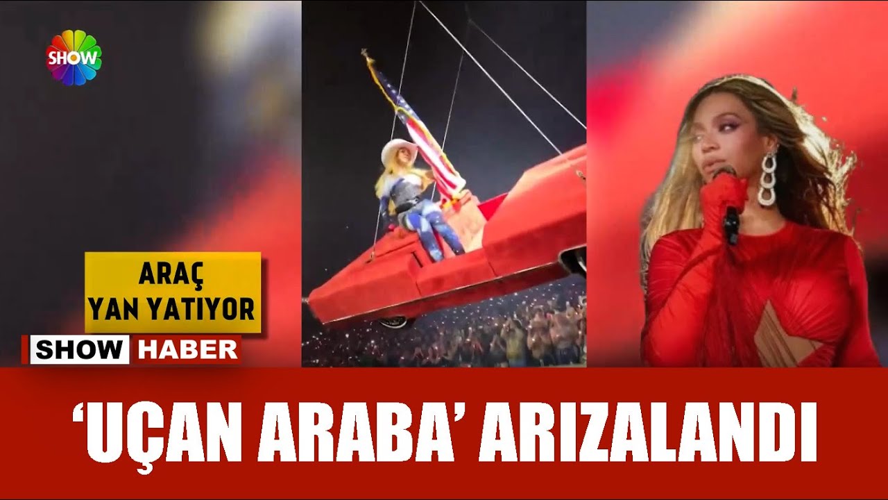 Beyonce konserinde korku dolu anlar