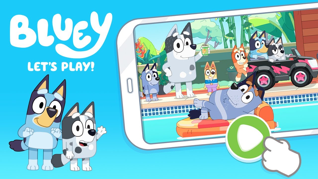 Bluey: Let's Play! | Visit Uncle Stripe's House | Mobile Game