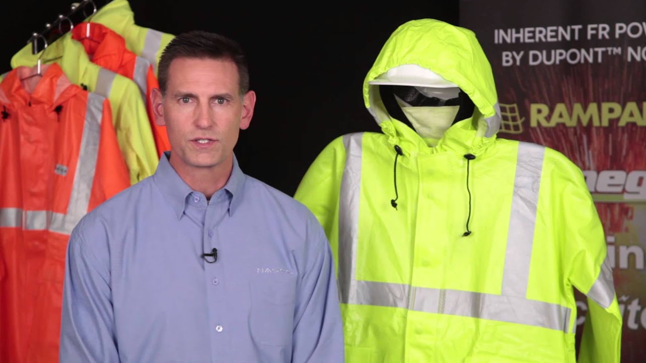 NASCO ArcLite Flame Resistant Rain Gear For Linemen & Utility Workers - Made in the USA