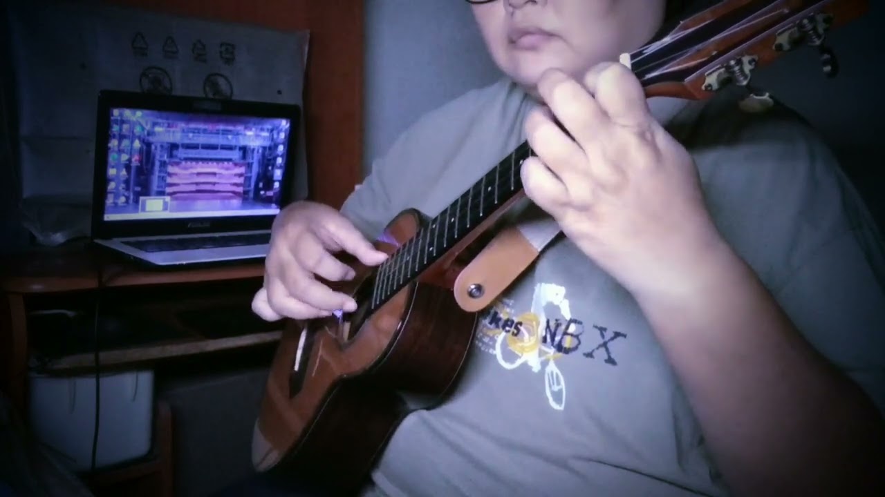 Ponyo on the Cliff by the Sea - Joe Hisaishi (Ukulele Solo)