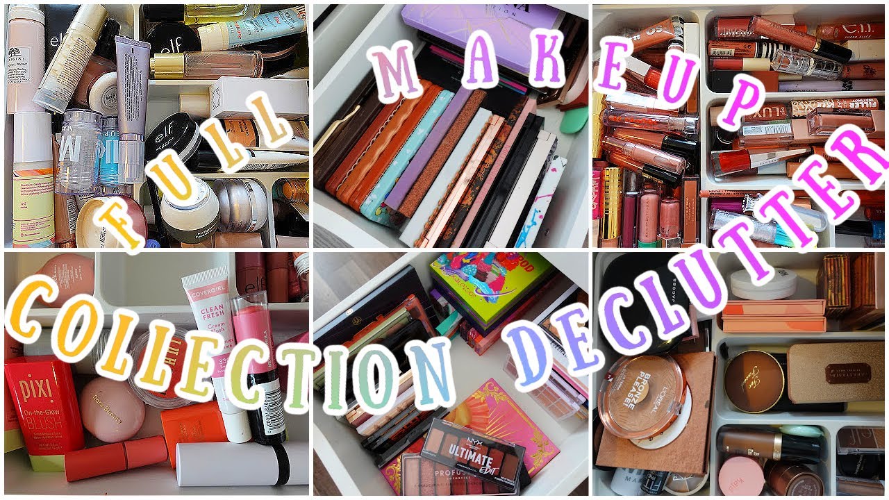 SAYING GOODBYE… MAKEUP COLLECTION DECLUTTER 2021