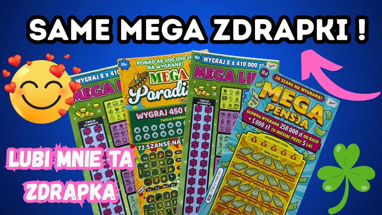 ZDRAPKI LOTTO🍀MEGA ZDRAPKI NA DOBRY POCZĄTEK TYGODNIA !😀🥰🥳 #zdrapki #scratchcards #lotto #lottery