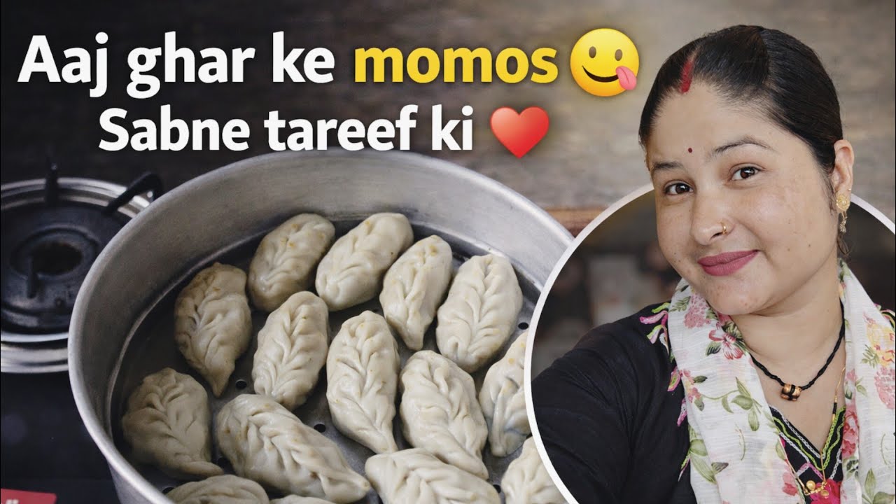 Aaj Ghar Par Banaye Momos | Sabko Khila Diye | Family Reaction Vlog 🥟❤️
