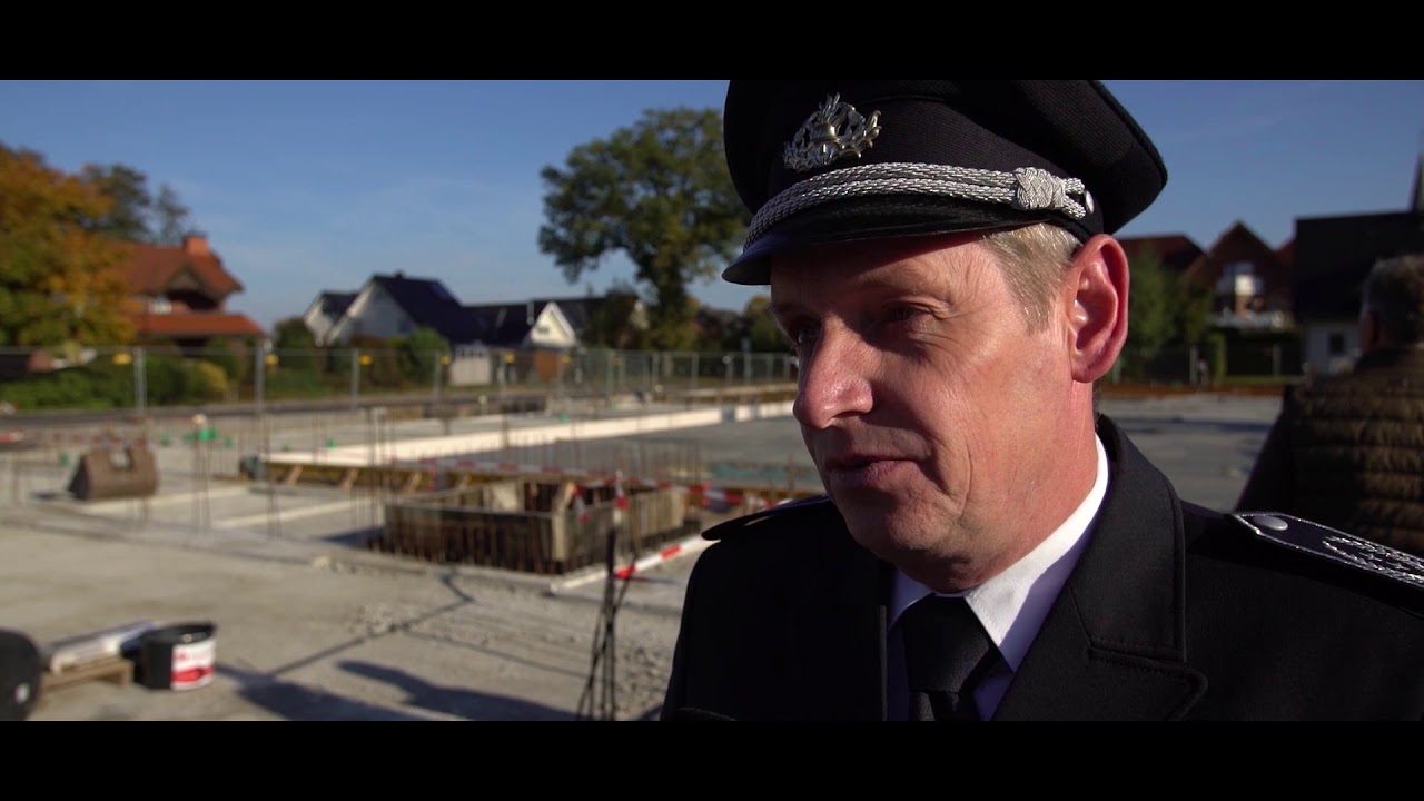 Verl-Kaunitz: Grundstein für neues Feuerwehrgerätehaus gelegt