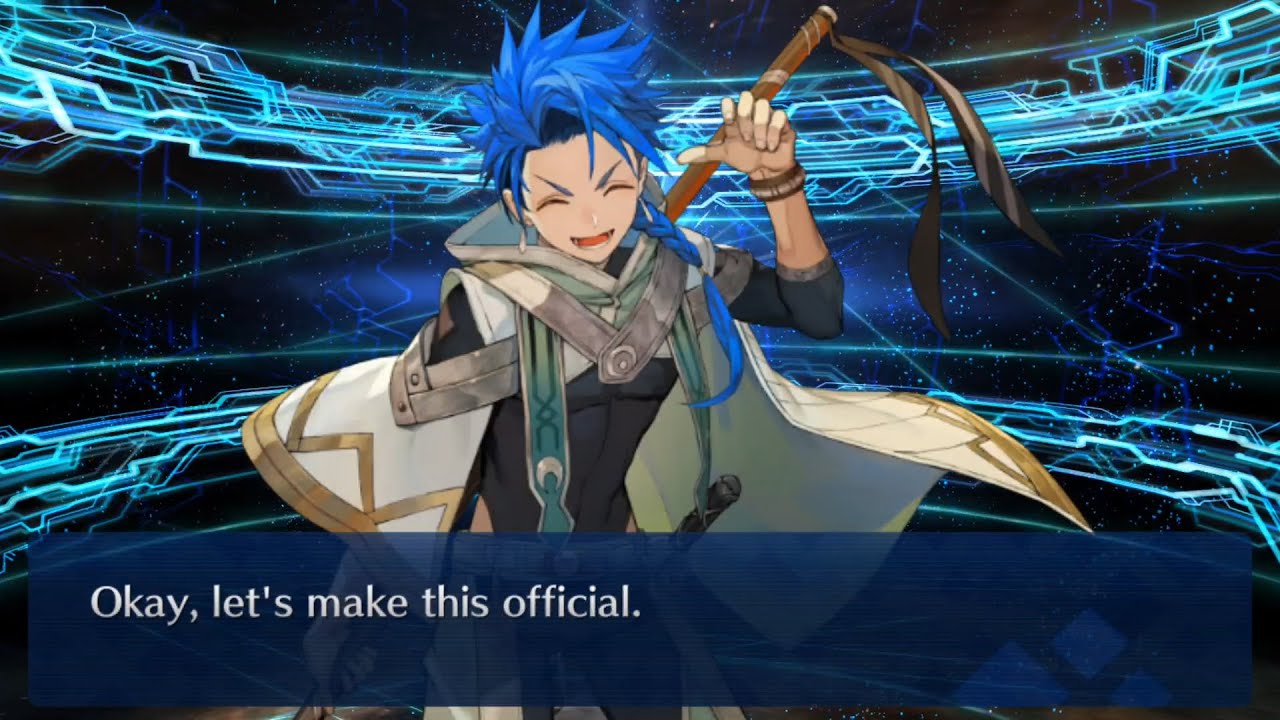 Fate/Grand Order - Setanta Summon Voice line