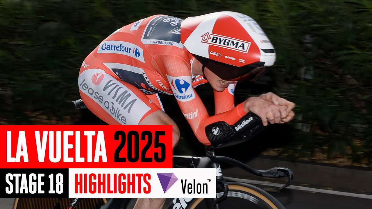 Less than ONE SECOND between 1st and 2nd 🔥 La Vuelta a España Stage 18 Highlights
