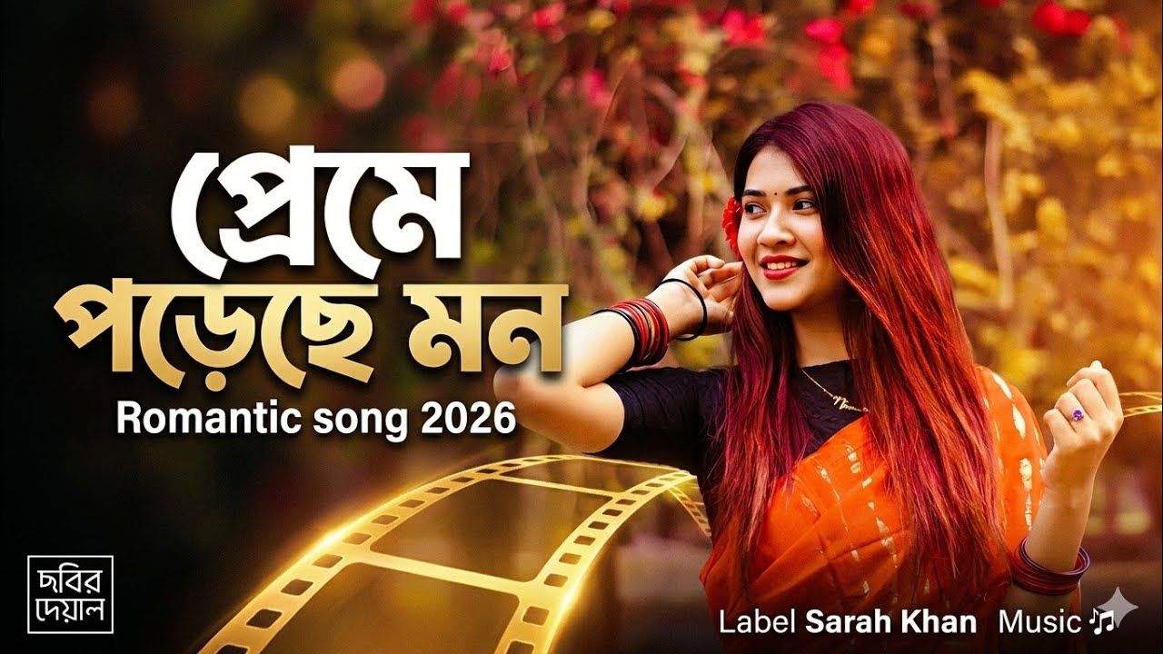 Preme Poreche Mon | প্রেমে পড়েছে মন Romantic Bangla Song 2026 | Sarah Khan Music 