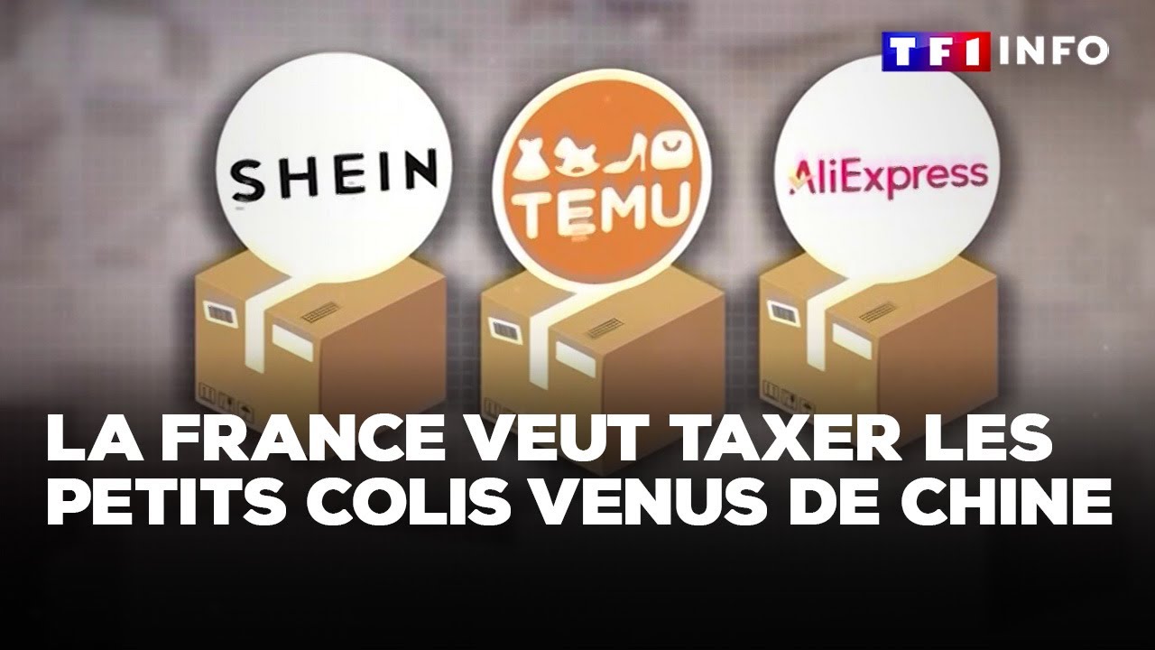 La France veut taxer les petits colis venus de Chine ｜TF1 INFO