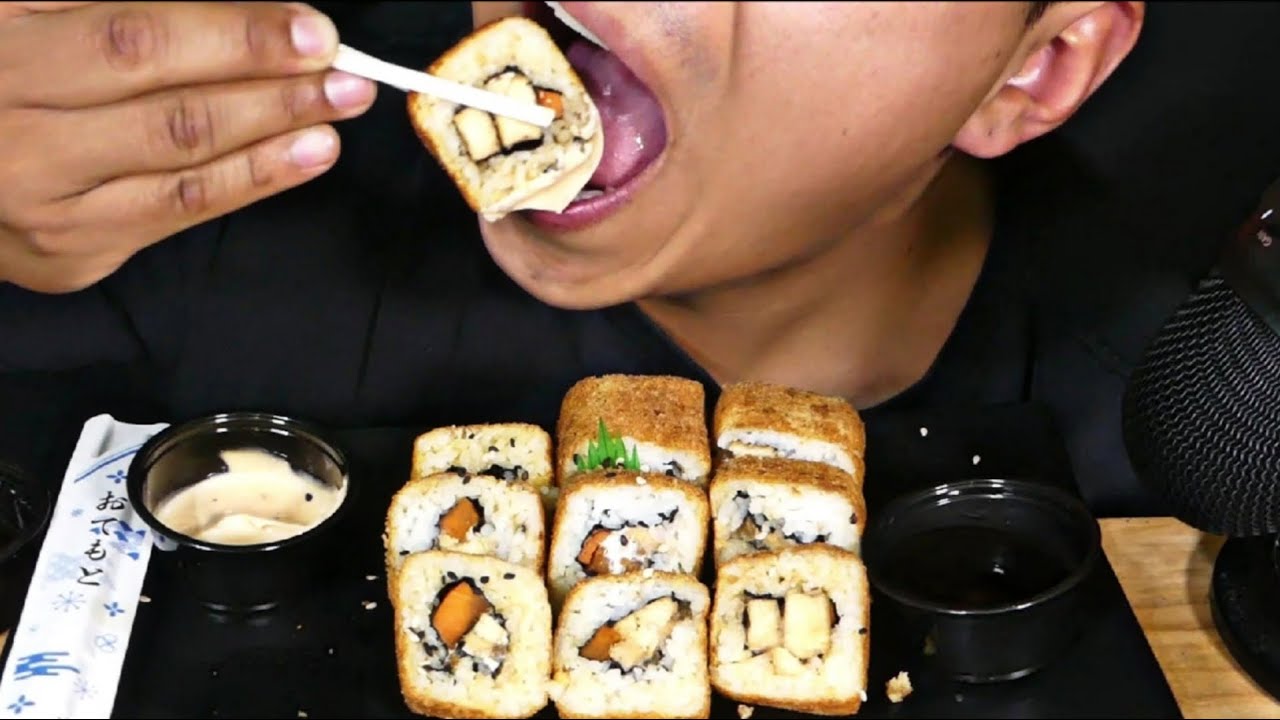 SUSHI EMPANIZADO 🍣 | ASMR