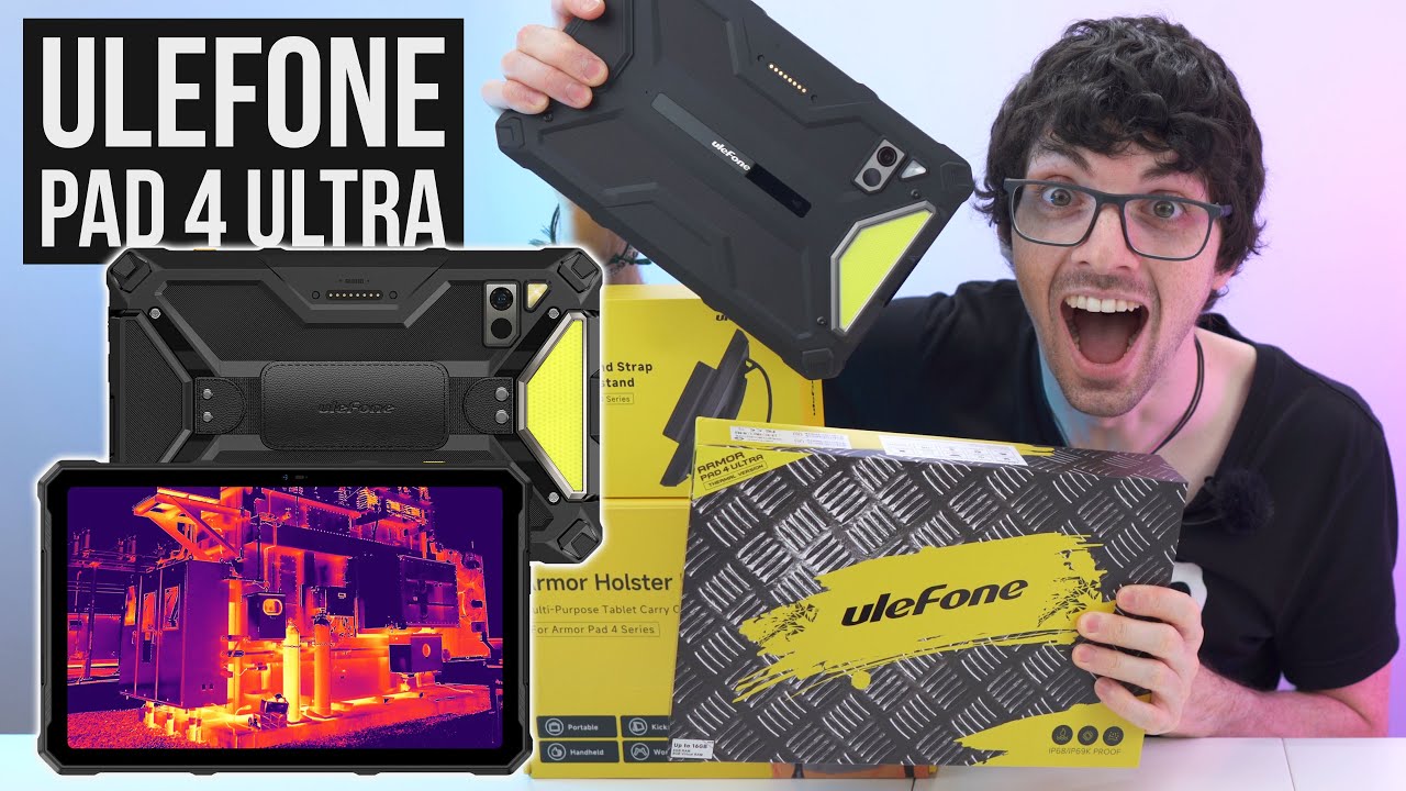 2024's Best Thermal Imaging Tablet! - Ulefone Pad 4 Ultra Review & Test (Mega Value)
