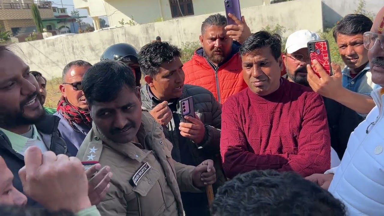 # हल्द्वानी जमीनी विवाद थमने का नाम नही ले रहा है ।