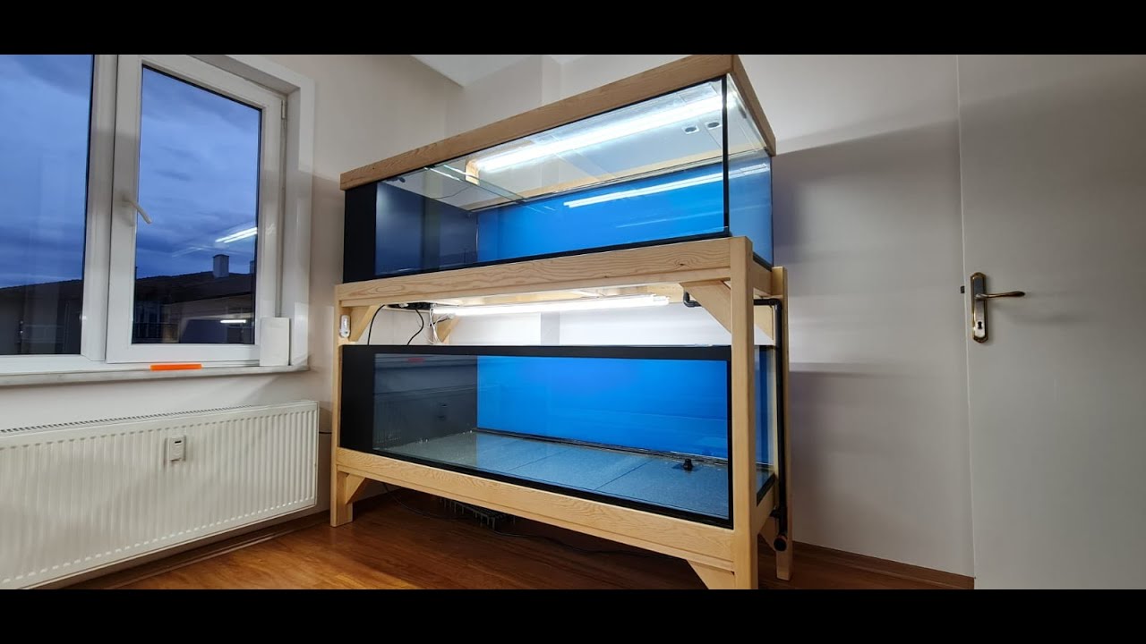2 Tier Production Set for Home - Aquarium with 2 Tier Sump