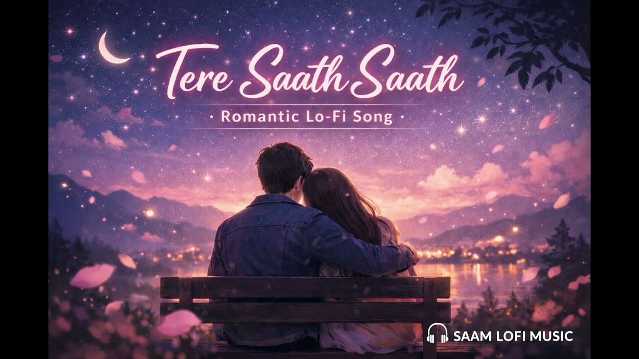 Tere Saath Saath❤️ – Soft Romantic LoFi | Late Night Love Song@Saamlofimusic 